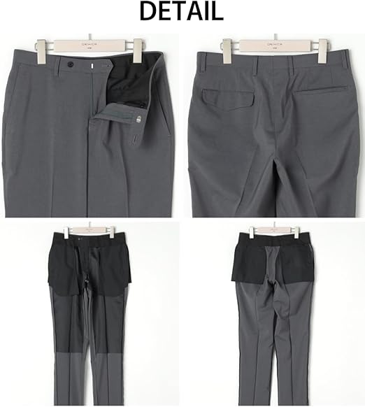 【新品未使用】オリヒカ　ウォッシャブル　2パンツ 洗濯 Amazon.co.jp: [オリヒカ] 裾上げ済み 洗えるストレッチ